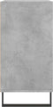 vidaXL - Dressoir - 57x35x70 - cm - bewerkt - hout - betongrijs