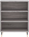 vidaXL - Dressoir - 57x35x70 - cm - bewerkt - hout - grijs - sonoma - eikenkleurig