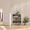 vidaXL - Dressoir - 57x35x70 - cm - bewerkt - hout - sonoma - eikenkleurig