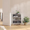 vidaXL - Dressoir - 57x35x70 - cm - spaanplaat - betongrijs