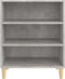 vidaXL - Dressoir - 57x35x70 - cm - spaanplaat - betongrijs
