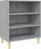 vidaXL - Dressoir - 57x35x70 - cm - spaanplaat - grijs - sonoma - eikenkleurig