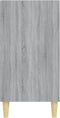 vidaXL - Dressoir - 57x35x70 - cm - spaanplaat - grijs - sonoma - eikenkleurig