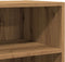 vidaXL - Dressoir - 57x35x75 - cm - bewerkt - hout - artisanaal - eikenkleurig