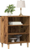 vidaXL - Dressoir - 57x35x75 - cm - bewerkt - hout - oud - houtkleurig
