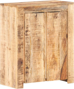 vidaXL - Dressoir - 59x33x75 - cm - ruw - mangohout