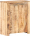 vidaXL - Dressoir - 59x33x75 - cm - ruw - mangohout