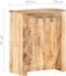 vidaXL - Dressoir - 59x33x75 - cm - ruw - mangohout