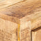vidaXL - Dressoir - 59x33x75 - cm - ruw - mangohout