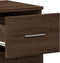 vidaXL - Dressoir - 59x39x80 - cm - bewerkt - hout - bruin - eikenkleur
