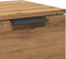 vidaXL - Dressoir - 60x30x70 - cm - bewerkt - hout - artisan - eikenkleurig
