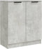vidaXL - Dressoir - 60x30x70 - cm - bewerkt - hout - betongrijs