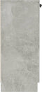 vidaXL - Dressoir - 60x30x70 - cm - bewerkt - hout - betongrijs
