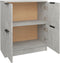 vidaXL - Dressoir - 60x30x70 - cm - bewerkt - hout - betongrijs