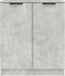 vidaXL - Dressoir - 60x30x70 - cm - bewerkt - hout - betongrijs