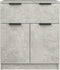 vidaXL - Dressoir - 60x30x70 - cm - bewerkt - hout - betongrijs