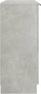 vidaXL - Dressoir - 60x30x70 - cm - bewerkt - hout - betongrijs