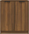 vidaXL - Dressoir - 60x30x70 - cm - bewerkt - hout - bruin - eikenkleur