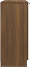 vidaXL - Dressoir - 60x30x70 - cm - bewerkt - hout - bruin - eikenkleur