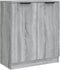 vidaXL - Dressoir - 60x30x70 - cm - bewerkt - hout - grijs - sonoma - eiken
