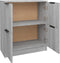 vidaXL - Dressoir - 60x30x70 - cm - bewerkt - hout - grijs - sonoma - eiken