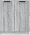 vidaXL - Dressoir - 60x30x70 - cm - bewerkt - hout - grijs - sonoma - eiken