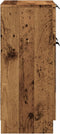 vidaXL - Dressoir - 60x30x70 - cm - bewerkt - hout - oud - houtkleurig