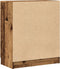 vidaXL - Dressoir - 60x30x70 - cm - bewerkt - hout - oud - houtkleurig
