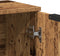 vidaXL - Dressoir - 60x30x70 - cm - bewerkt - hout - oud - houtkleurig
