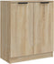 vidaXL - Dressoir - 60x30x70 - cm - bewerkt - hout - sonoma - eikenkleurig