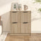 vidaXL - Dressoir - 60x30x70 - cm - bewerkt - hout - sonoma - eikenkleurig