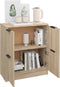 vidaXL - Dressoir - 60x30x70 - cm - bewerkt - hout - sonoma - eikenkleurig