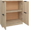 vidaXL - Dressoir - 60x30x70 - cm - bewerkt - hout - sonoma - eikenkleurig