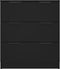 vidaXL - Dressoir - 60x30x70 - cm - bewerkt - hout - zwart