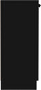 vidaXL - Dressoir - 60x30x70 - cm - bewerkt - hout - zwart