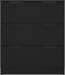 vidaXL - Dressoir - 60x30x70 - cm - bewerkt - hout - zwart