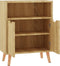 vidaXL - Dressoir - 60x30x72 - cm - bewerkt - hout - sonoma - eikenkleurig