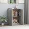 vidaXL - Dressoir - 60x30x75 - cm - bewerkt - hout - betongrijs
