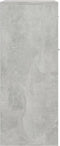 vidaXL - Dressoir - 60x30x75 - cm - bewerkt - hout - betongrijs