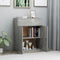vidaXL - Dressoir - 60x30x75 - cm - bewerkt - hout - betongrijs