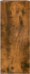 vidaXL - Dressoir - 60x30x75 - cm - bewerkt - hout - gerookt - eikenkleurig