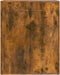 vidaXL - Dressoir - 60x30x75 - cm - bewerkt - hout - gerookt - eikenkleurig