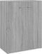 vidaXL - Dressoir - 60x30x75 - cm - bewerkt - hout - grijs - sonoma - eikenkleurig