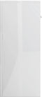 vidaXL - Dressoir - 60x30x75 - cm - bewerkt - hout - hoogglans - wit