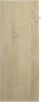 vidaXL - Dressoir - 60x30x75 - cm - bewerkt - hout - sonoma - eikenkleurig