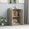 vidaXL - Dressoir - 60x30x75 - cm - bewerkt - hout - sonoma - eikenkleurig