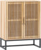 vidaXL - Dressoir - 60x30x75 - cm - bewerkt - hout
