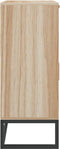 vidaXL - Dressoir - 60x30x75 - cm - bewerkt - hout