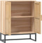 vidaXL - Dressoir - 60x30x75 - cm - bewerkt - hout