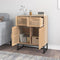 vidaXL - Dressoir - 60x30x75 - cm - bewerkt - hout